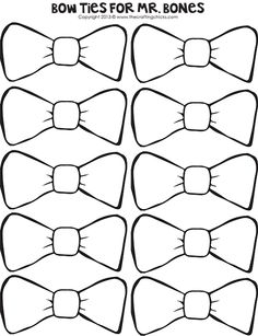bow tie drawing