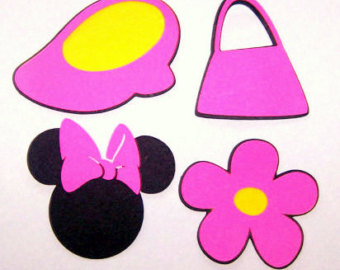 clip art minnie mouse pink - Clip Art Library