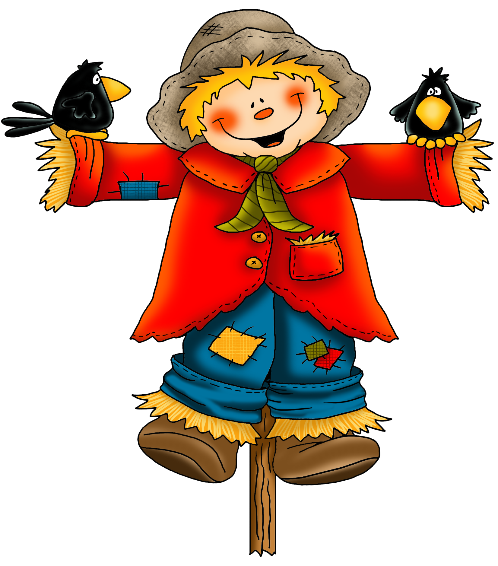 Scarecrow Face Clipart