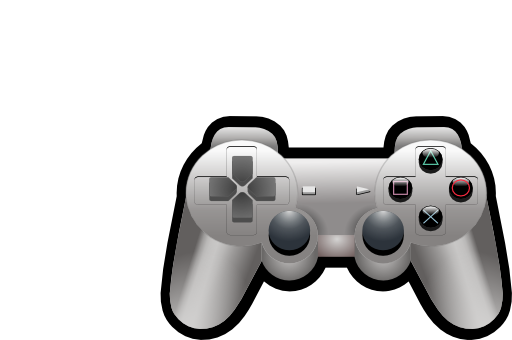 Playstation controller clip art