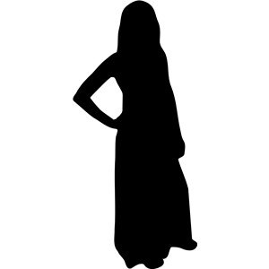 Women Silhouette Cliparts