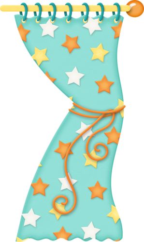 Cliparts Shower Curtain