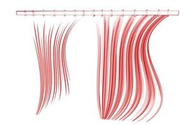 Cliparts Shower Curtain