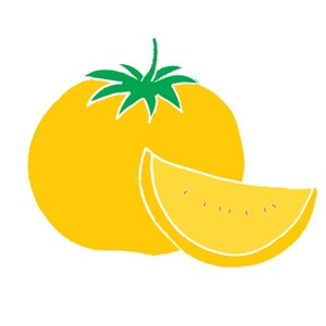 Yellow Tomato Clipart Image