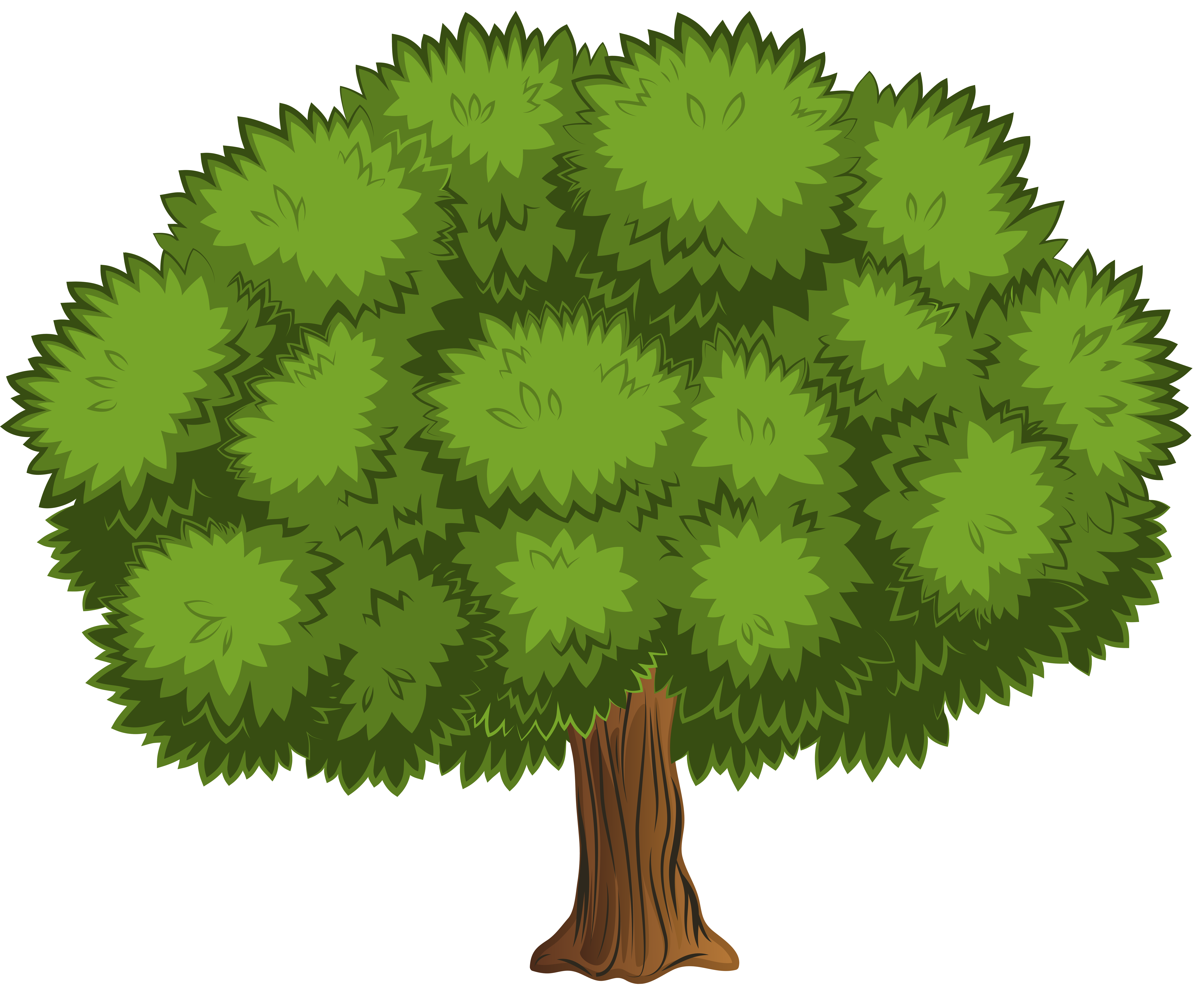 Clip Art Tree With One Big Branchbrown Png Clipart | My XXX Hot Girl