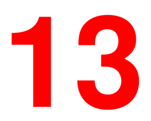 Number Thirty Cliparts