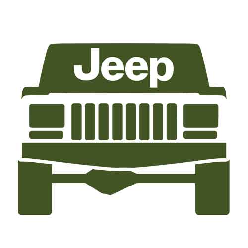  bandera americana jeep svg