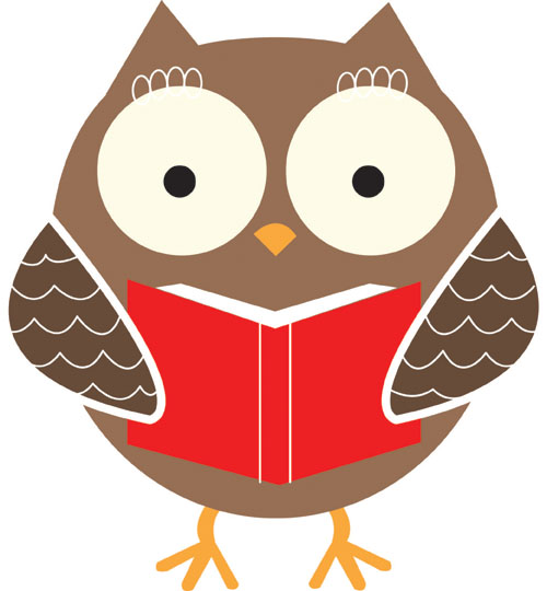 Reading Bird Cliparts