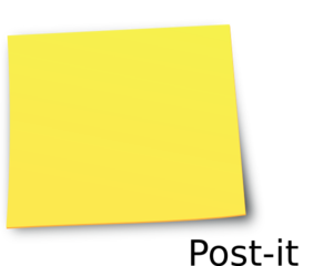 Post It Clip Art