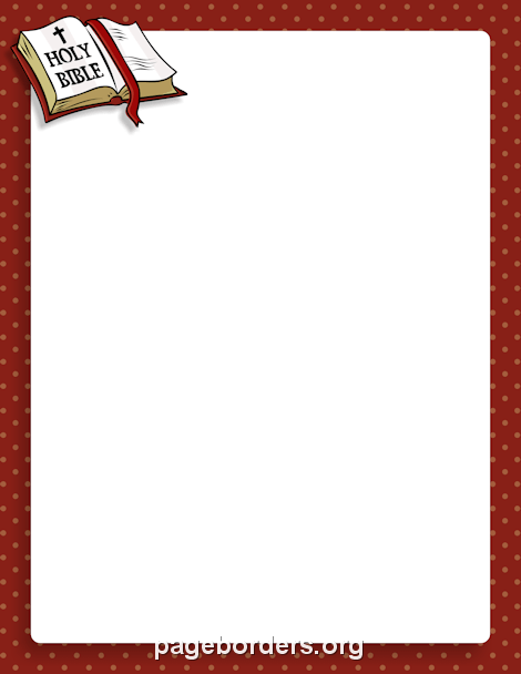Bible Cliparts Border