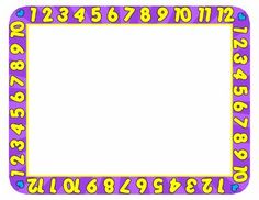 Borders / Frames: ABC Alphabet Border / Frame Clip Art Set