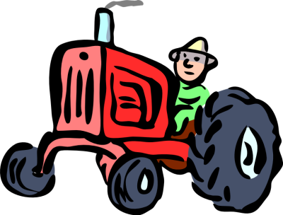 Tractor Cliparts Black