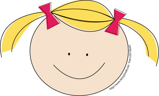 Blond Hair Cliparts