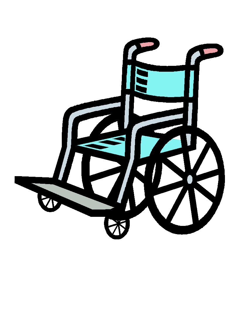 Wheel Chair Cliparts