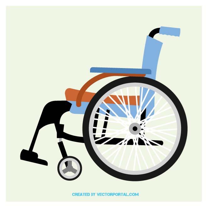 WHEELCHAIR CLIP ART