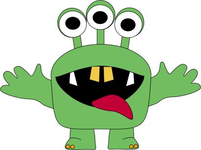 monster clipart for kids