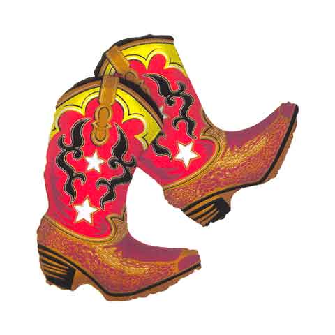 Red Boots Cliparts