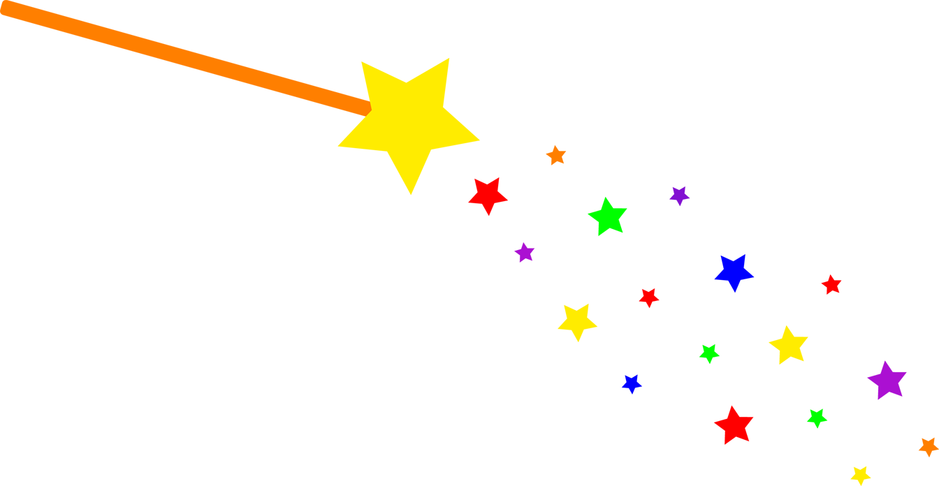 Star wand clip art