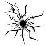 Bullet Hole Vector stock vector