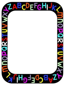 Abc Border Clipart