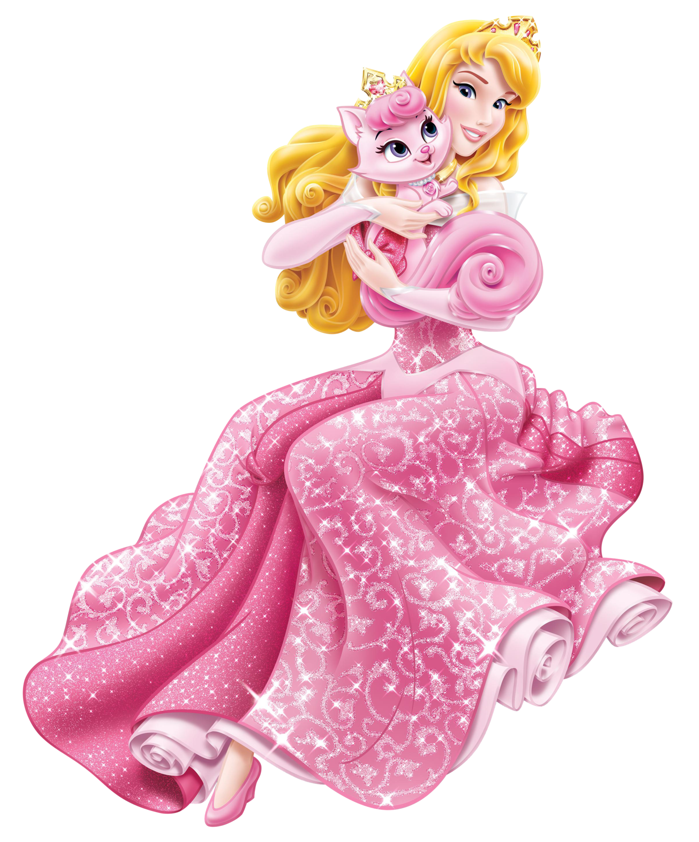 Ariel Pink Background Princess Png Photo Princess Ariel Pink Dress - Riset