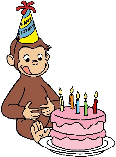 Birthday Banana Cliparts
