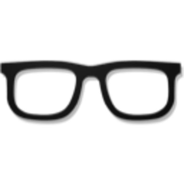 Black Glasses Clip Art