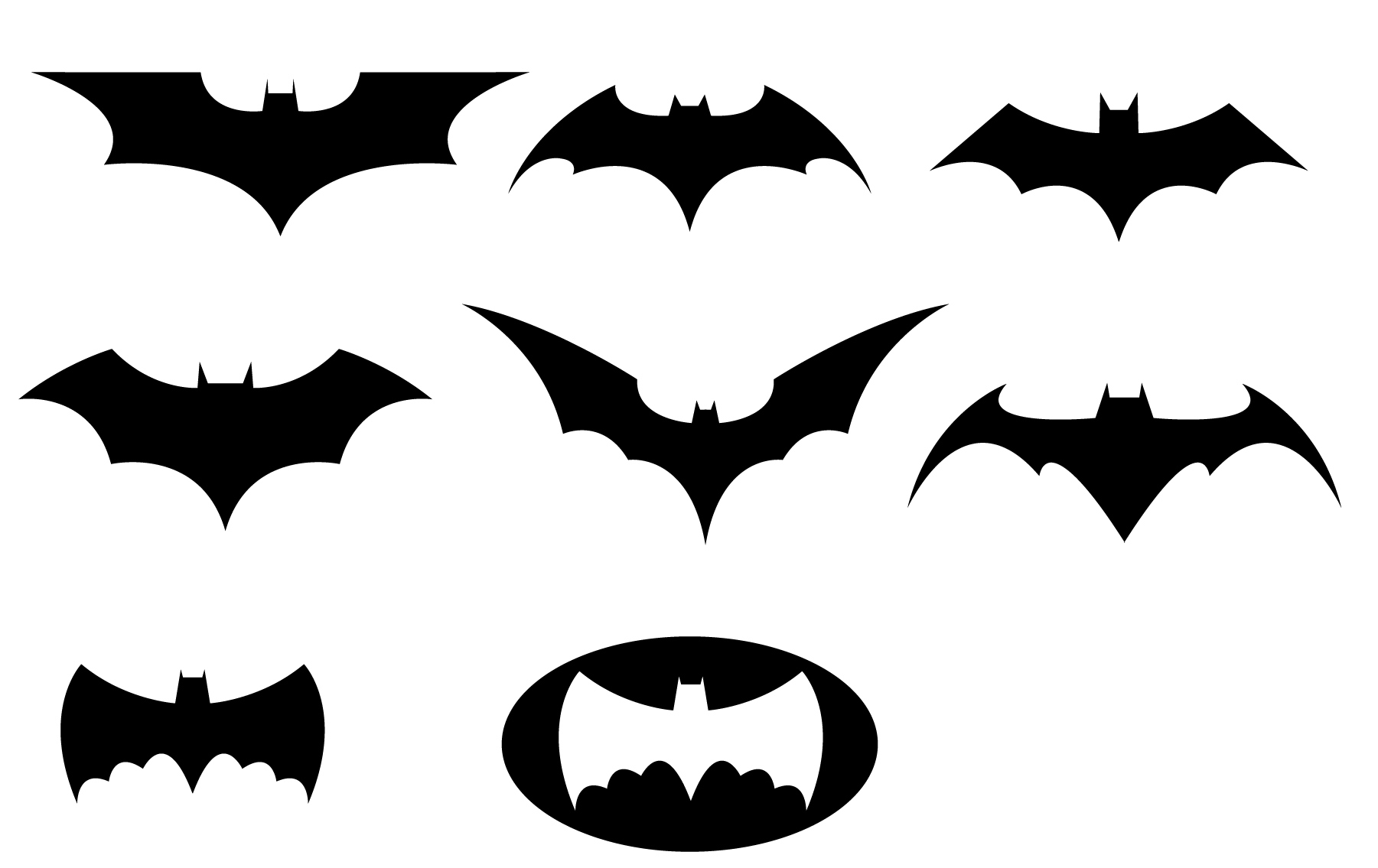 printable batman logos - Clip Art Library