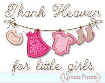 Girl Clothesline Cliparts