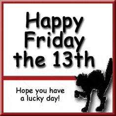 happy friday the 13th clipart - Clip Art Library
