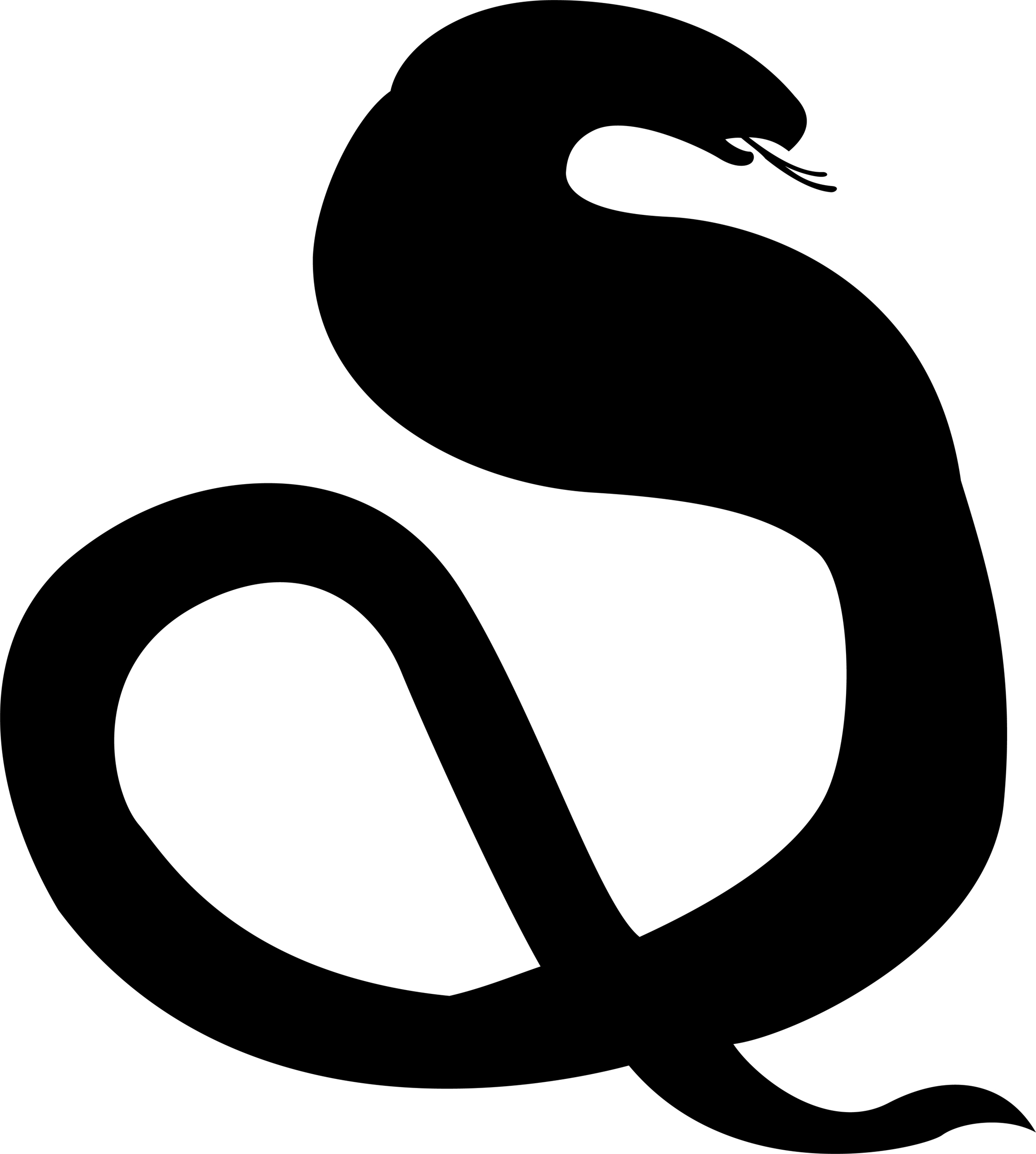 cobra snake clipart black - Clip Art Library