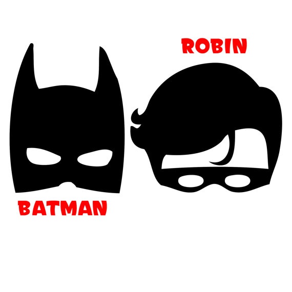 batman and robin svg - Clip Art Library