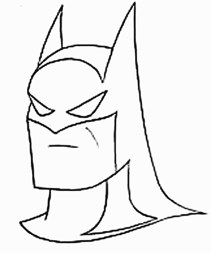 superman head coloring pages - Clip Art Library