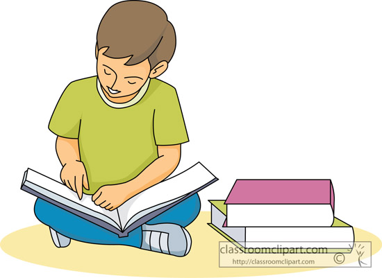 Image of Clip Art Reading A Book Bird Reading A Book Clip