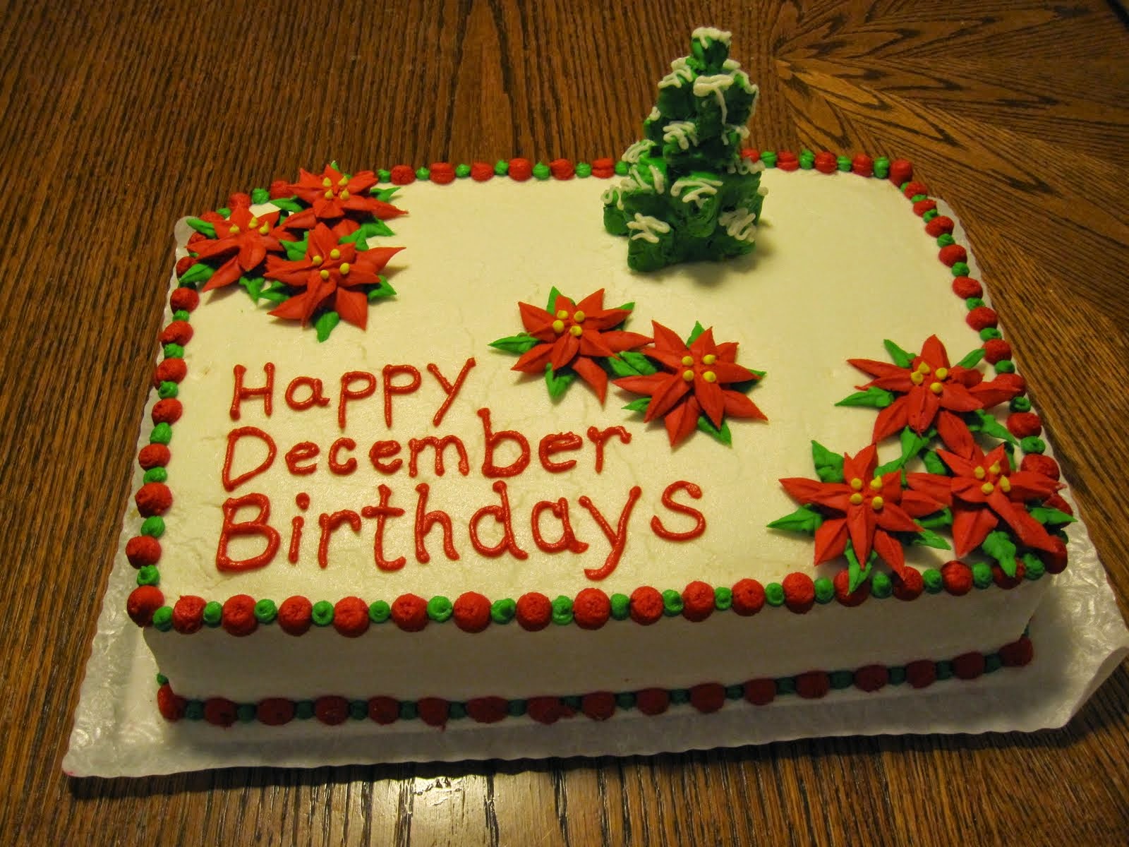 December Birthday Clipart