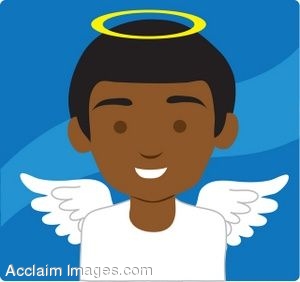 African American Angel Clipart