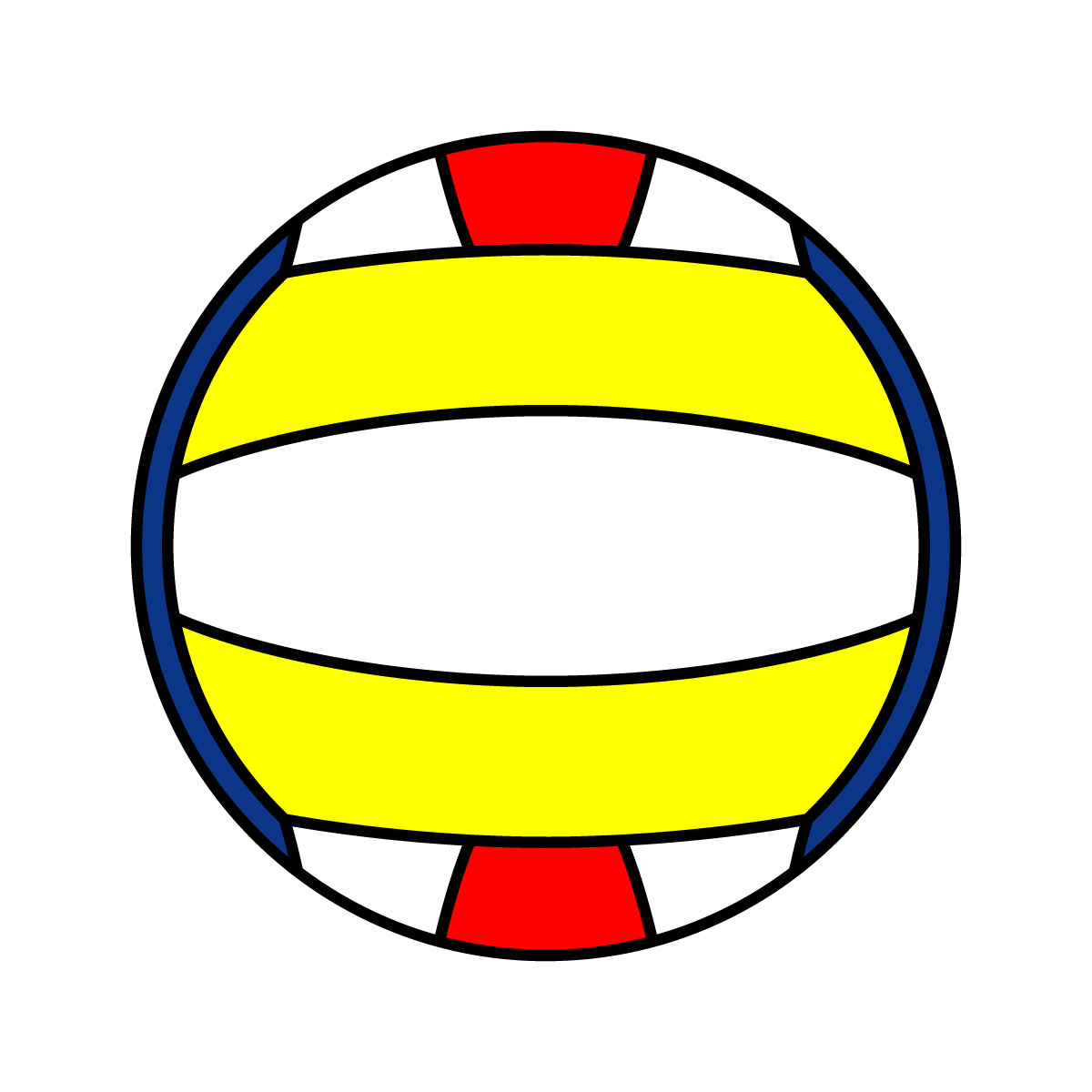 Small Volleyball Cliparts