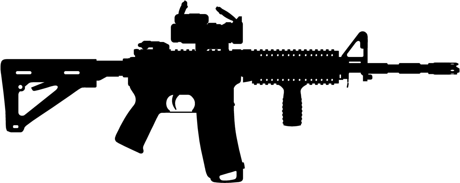 Clipart 22 rifle no scope