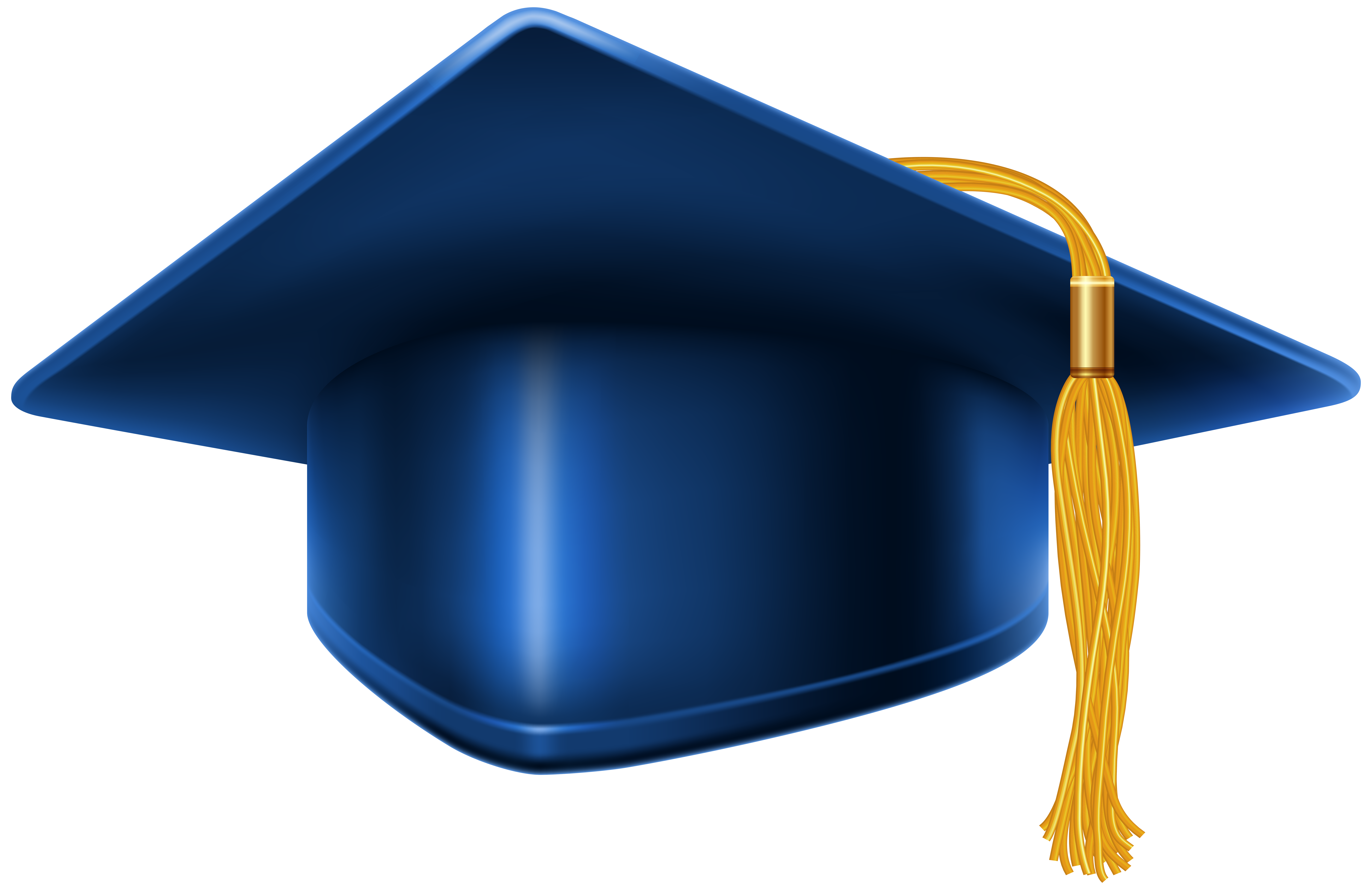 Graduation Cap Clipart Blue