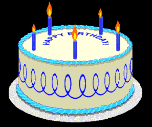 Happy Birthday Cat Inside Cake GIF | GIFDB.com