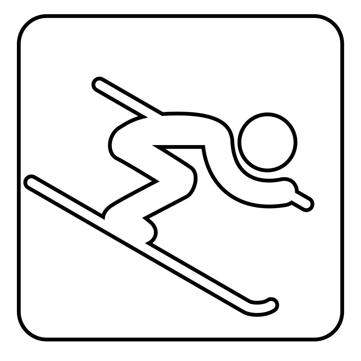 Olympics clipart black and white