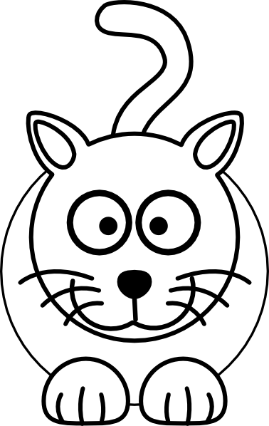 Fat Cat Clipart