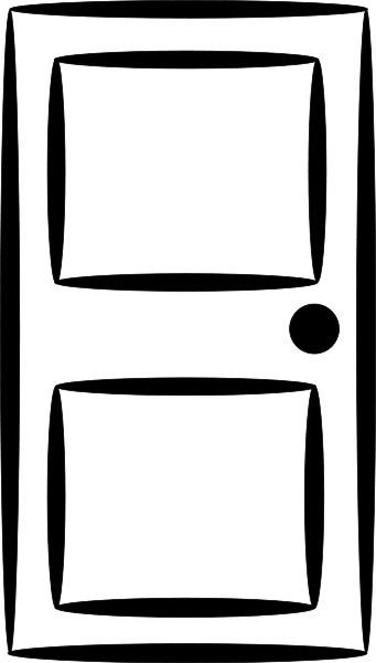 Open Door Clipart
