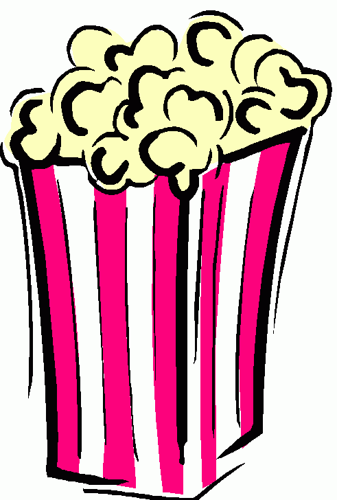 White Popcorn Cliparts