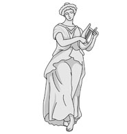 Greek Statues Cliparts