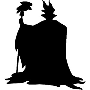silhouette maleficent