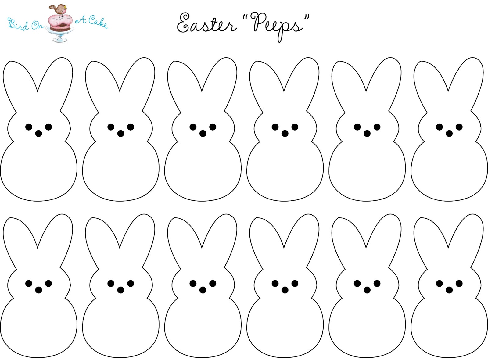 Free Peep Clipart Black And White Download Free Peep Clipart Black And