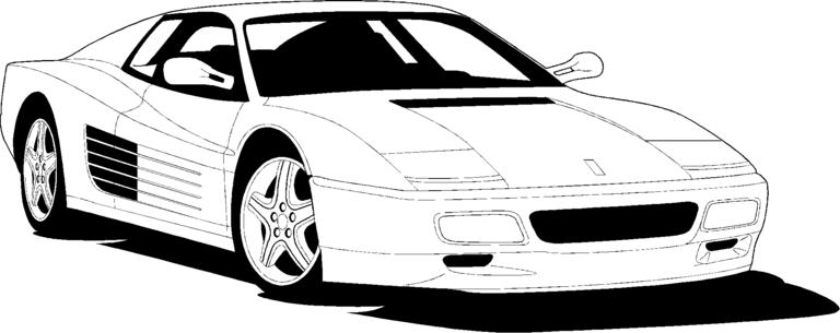 clip art ferrari - Clip Art Library