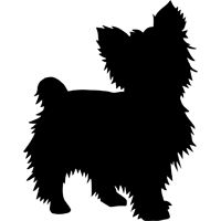 Terrier Silhouette Cliparts
