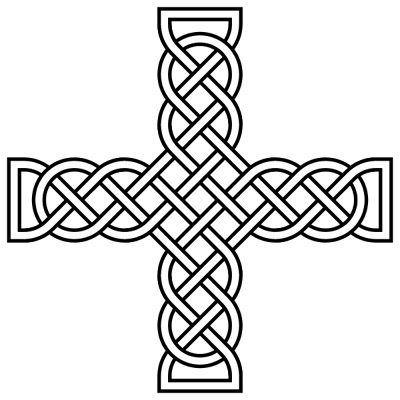 free celtic cross clipart